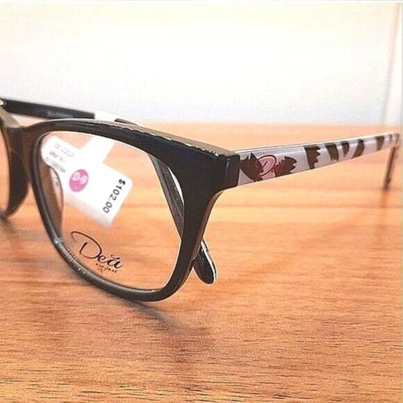 NEW, Fit & Fashion Eyeglass Frame, Rx'able, women glasses big large  57-18-145 - Picture 1 of 5
